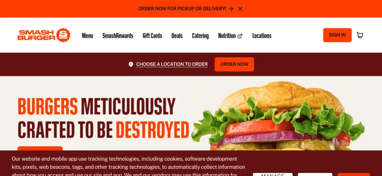 Screenshot SmashBurger