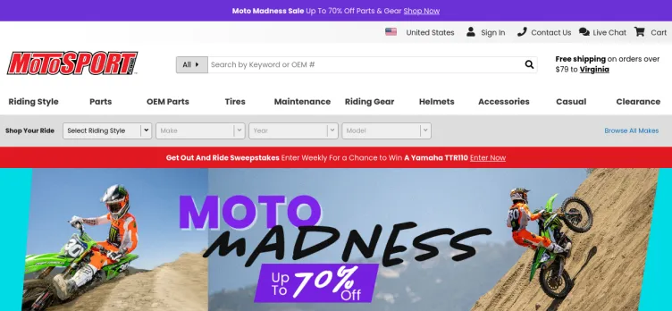Screenshot MotoSport