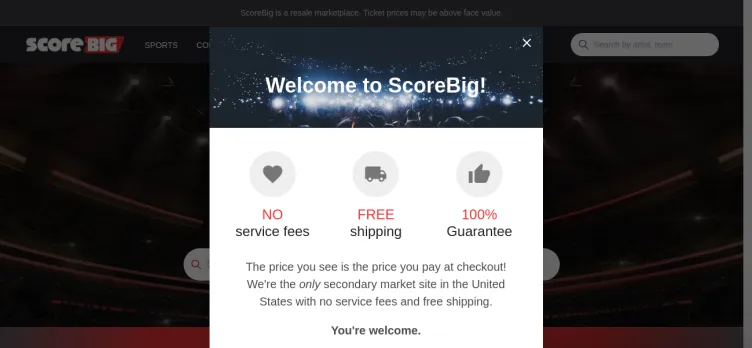 Screenshot ScoreBig