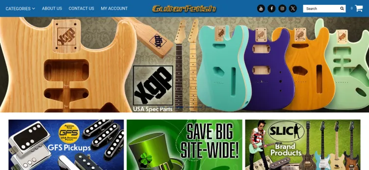 Screenshot Guitarfetish