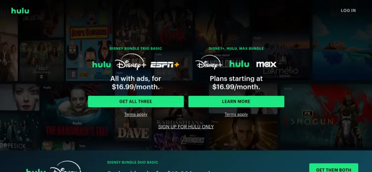 Screenshot Hulu