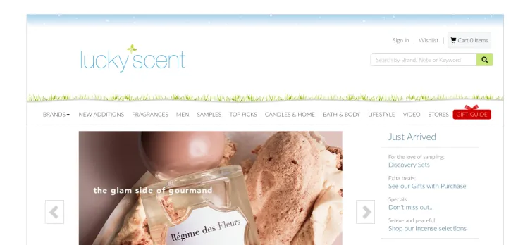 Screenshot LuckyScent