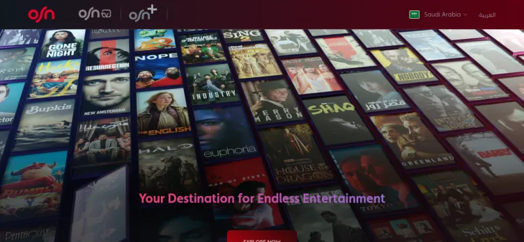 Screenshot Orbit Showtime Network [OSN]