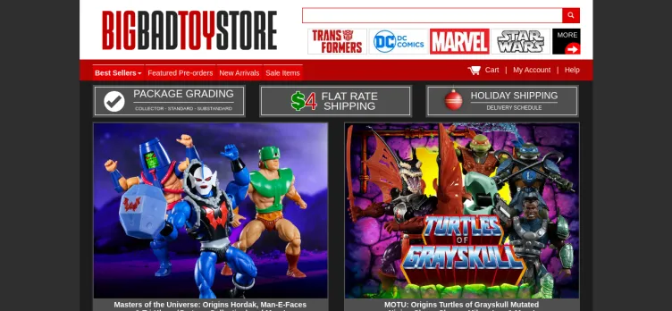 Screenshot BigBadToyStore