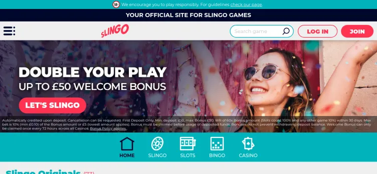 Screenshot Slingo / Bear Group