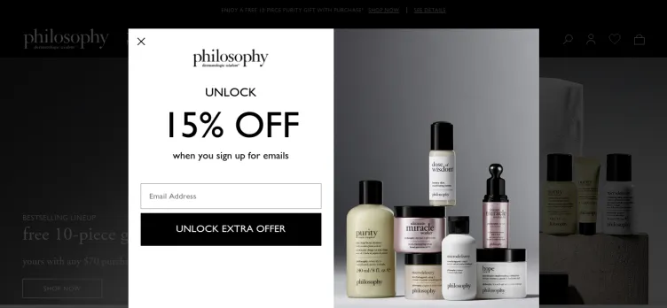 Screenshot Philosophy.com