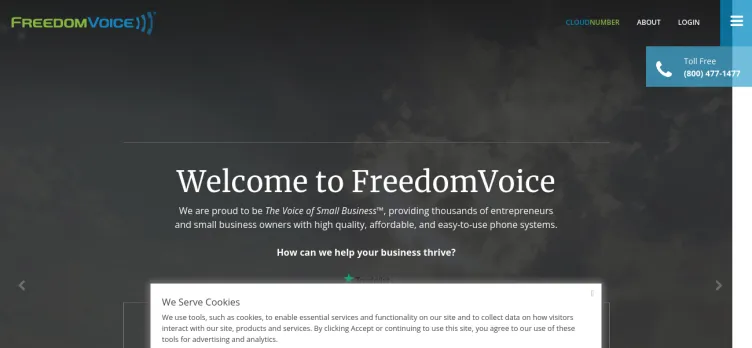 Screenshot FreedomVoice