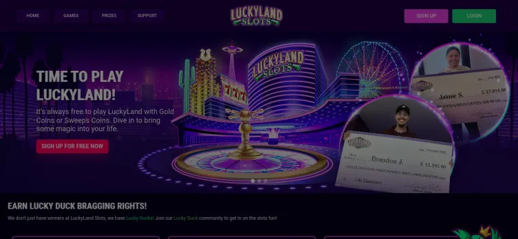 Screenshot LuckyLand Slots