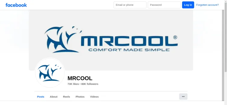 Screenshot MRCOOL