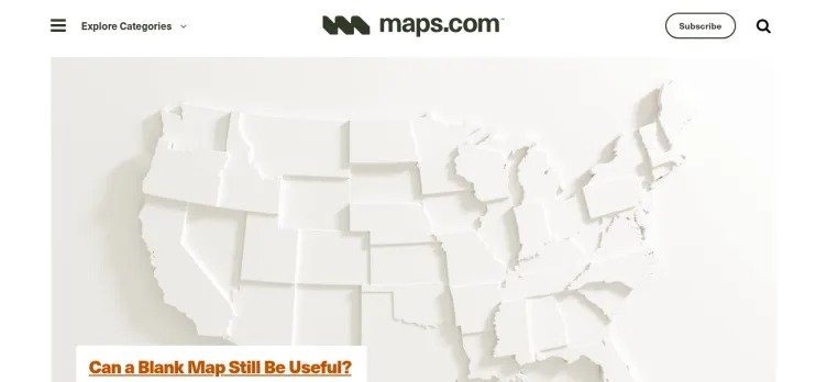Screenshot Maps.com