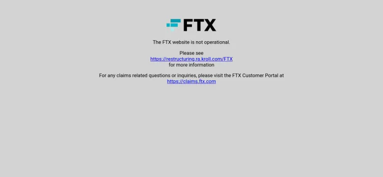 Screenshot FTX US