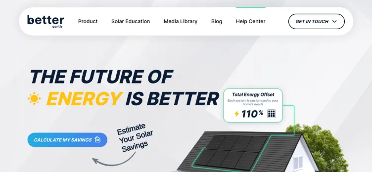 Screenshot Better Earth Solar