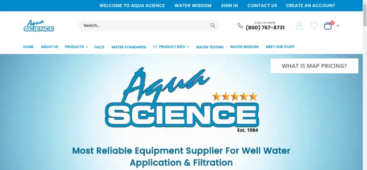 Screenshot Aqua Science