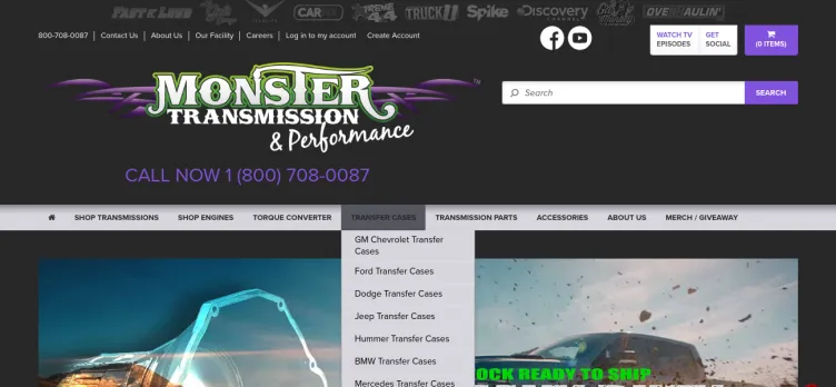 Screenshot Monster Transmission & Performance