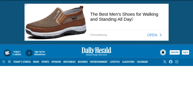 Screenshot Daily Herald Media Group