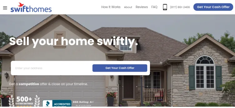Screenshot Swift Homes
