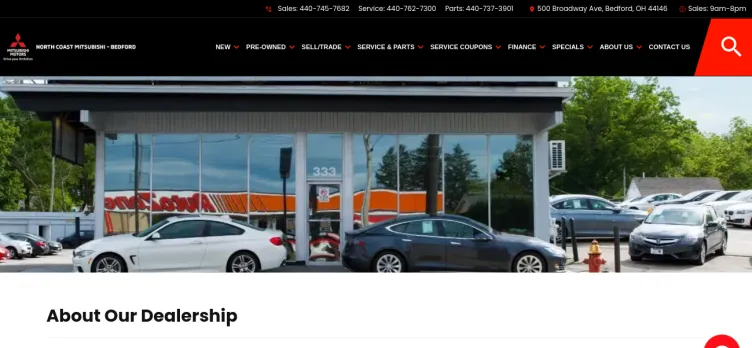 Screenshot North Coast Auto Mall