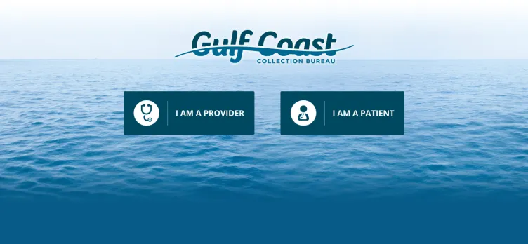 Screenshot Gulf Coast Collection Bureau