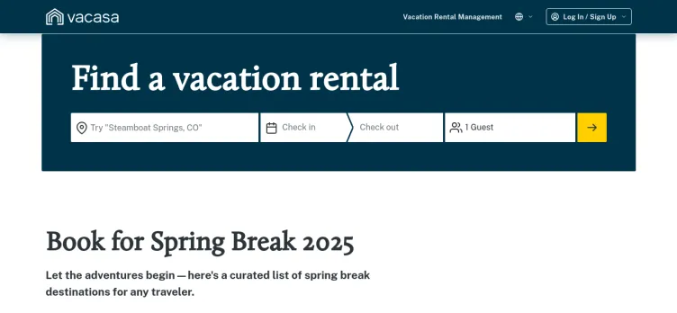 Screenshot Vacasa