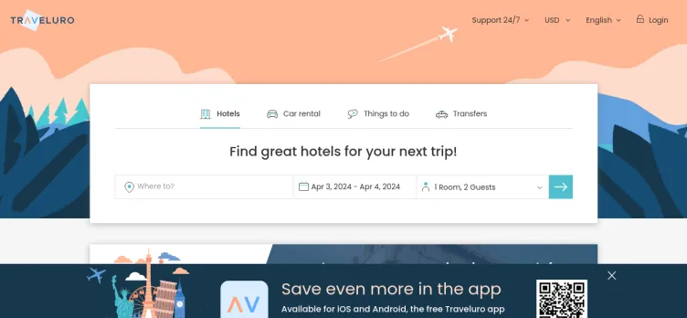 Screenshot Traveluro