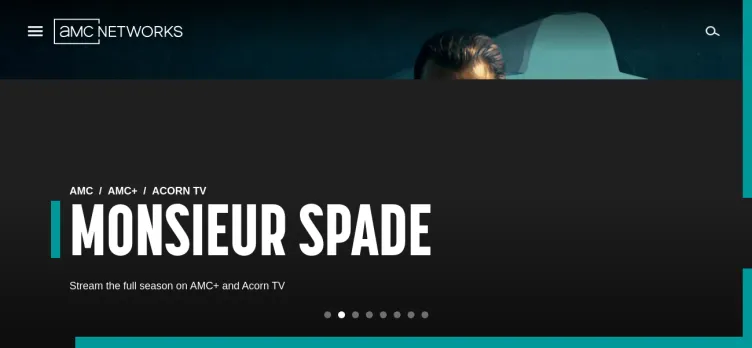 Screenshot AMC Networks