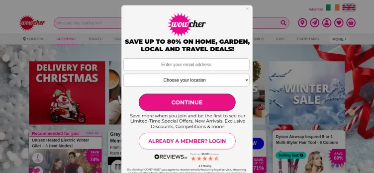 Screenshot Wowcher