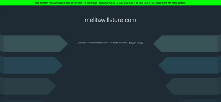 Screenshot Melitawill Store