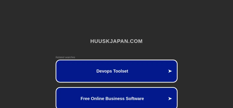 Screenshot Huusk Japan
