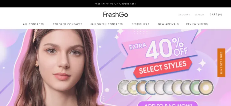 Screenshot FreshGo