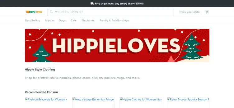 Screenshot Hippieloves