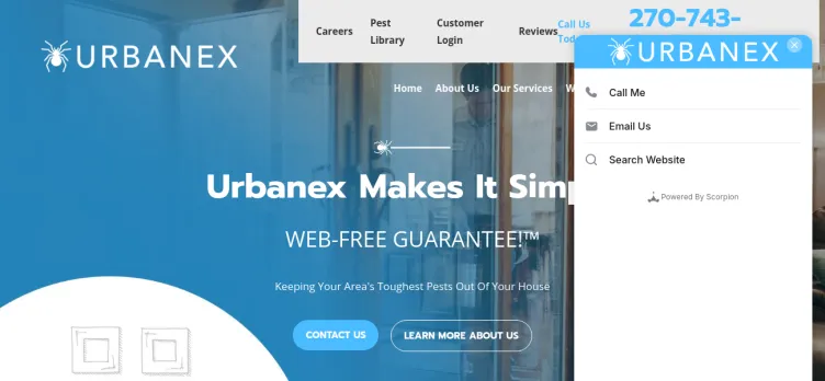 Screenshot Urbanex