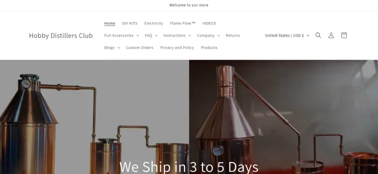 Screenshot The Distillery Network