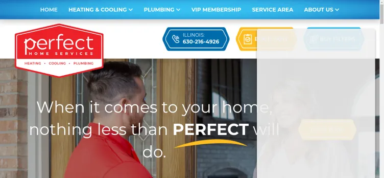 Screenshot Perfect Home Services