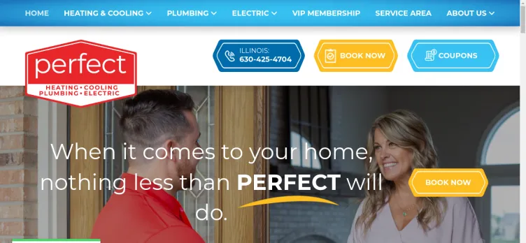 Screenshot Perfect Home Services