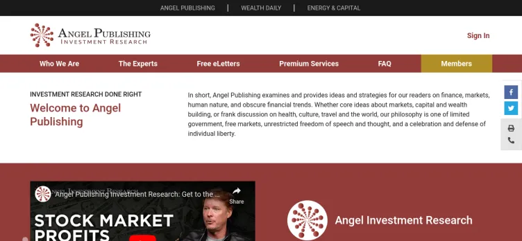 Screenshot Angel Publishing