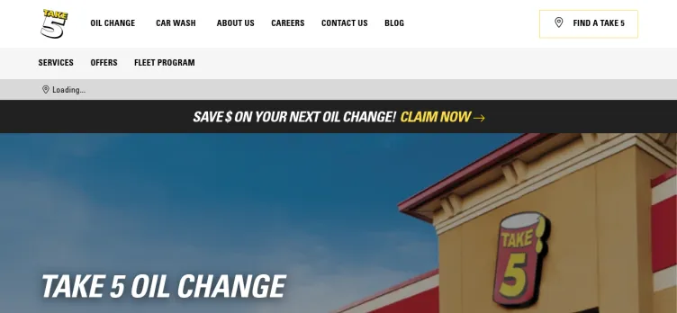 Screenshot Take 5 Oil Change