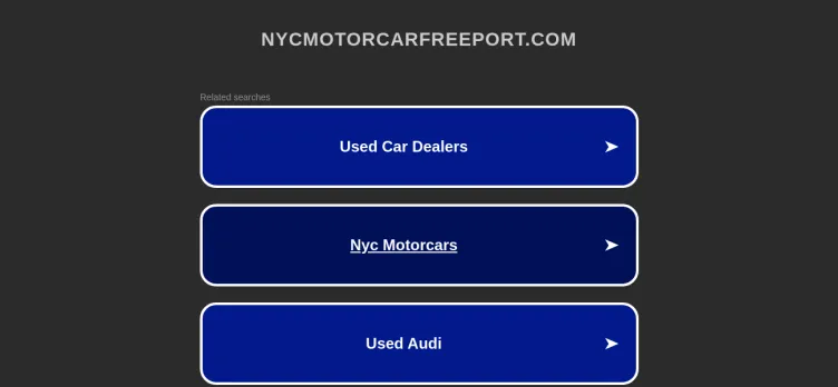 Screenshot NYC Motorcars