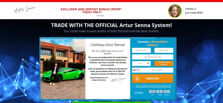 Screenshot Artur Senna System