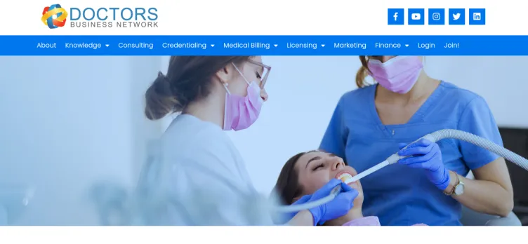 Screenshot Doctors Business Network