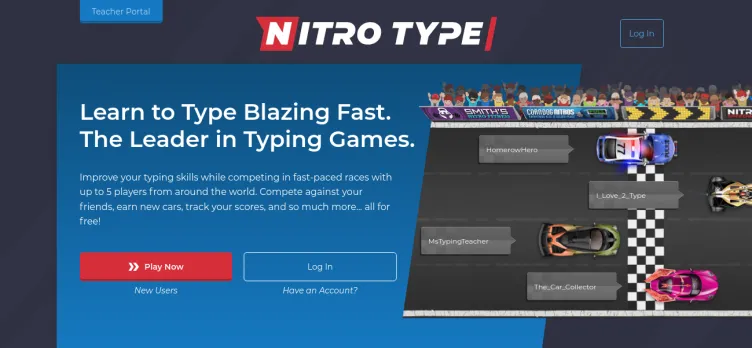 Screenshot Nitro Type