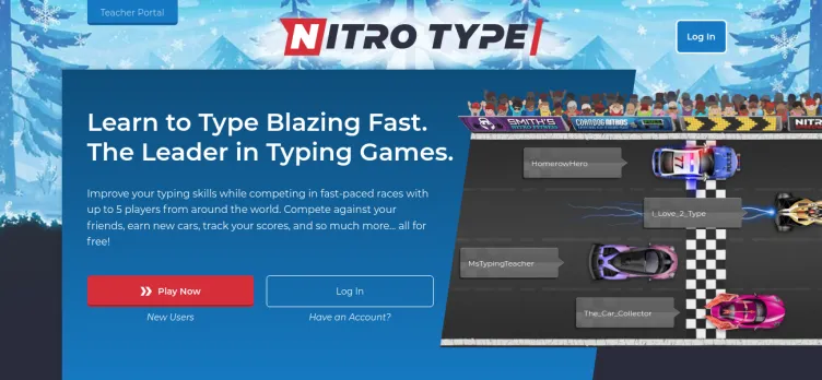 Screenshot Nitro Type