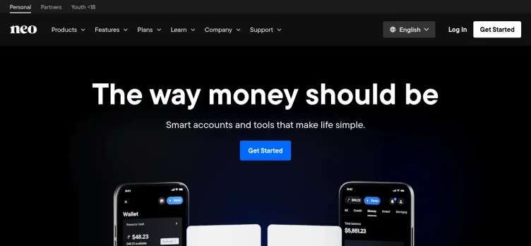 Screenshot Neo Financial