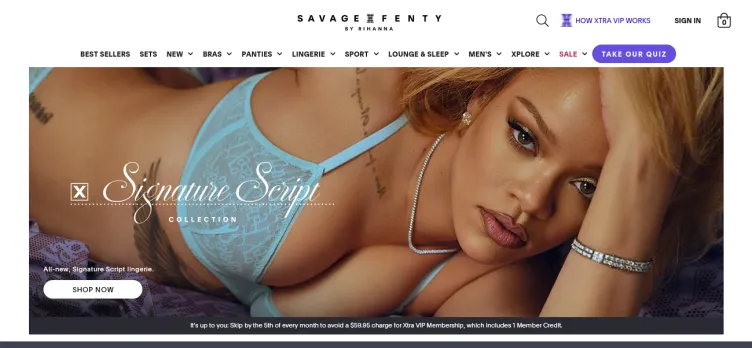 Screenshot Savage X Fenty