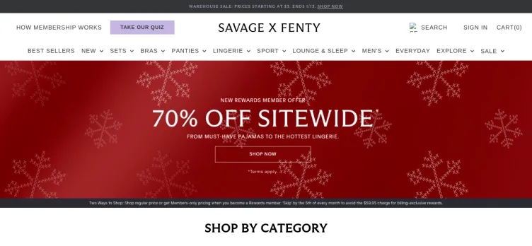 Screenshot Savage X Fenty