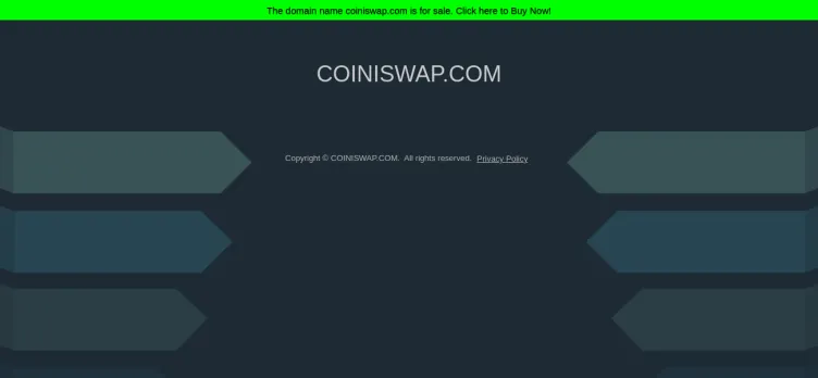 Screenshot Coiniswap