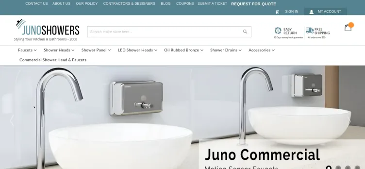 Screenshot Juno Showers