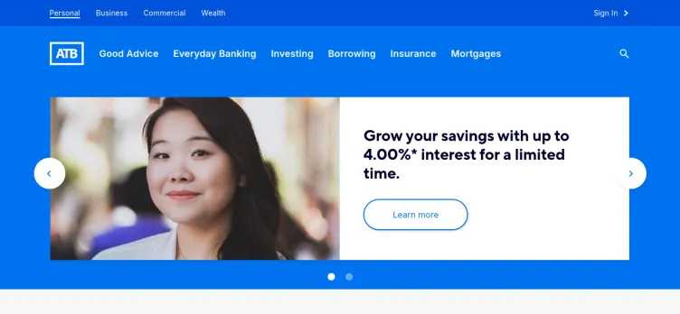 Screenshot ATB Financial (Corporate Office)