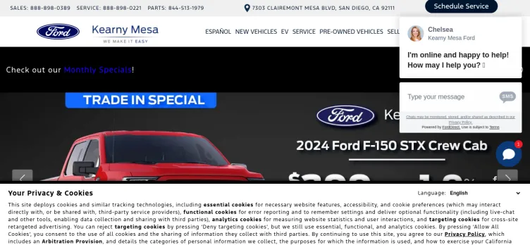 Screenshot Kearny Mesa Ford