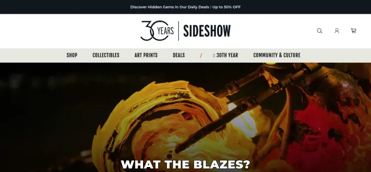 Screenshot Sideshow Collectibles