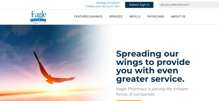 Screenshot Eagle Pharmacy